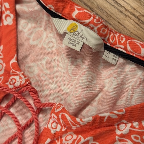 BODEN Arabella Jersey Dress size 4R - Picture 9 of 9